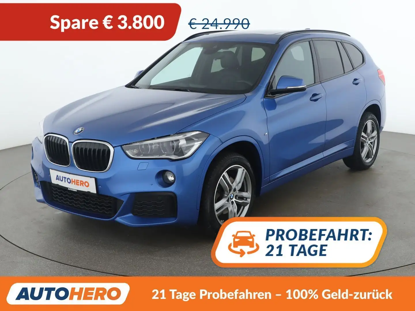 BMW X1 sDrive 18d M Sport Blau - 1