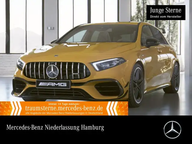 Mercedes-Benz A 45 AMG A 45 S 4M Kompakt DRIVERS+MULTIBEAM+BURMESTER+19"