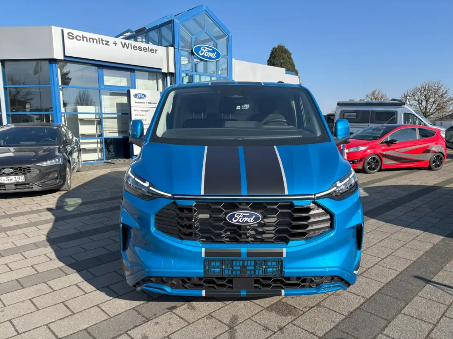 Ford Transit Custom Sport Kasten 320L1 AWD 170PS Kamera Navi Azul - 2