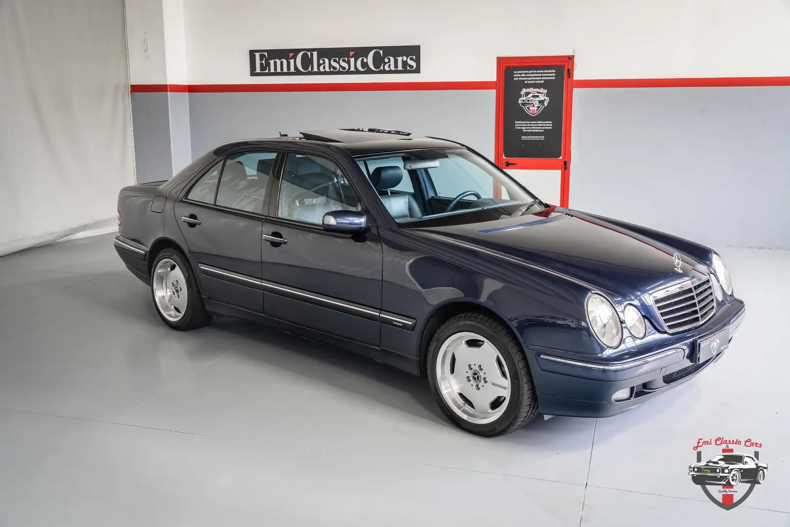 Mercedes-Benz E 430 Classe E - W210 Berlina V8 Avantgarde 4matic Blau - 2