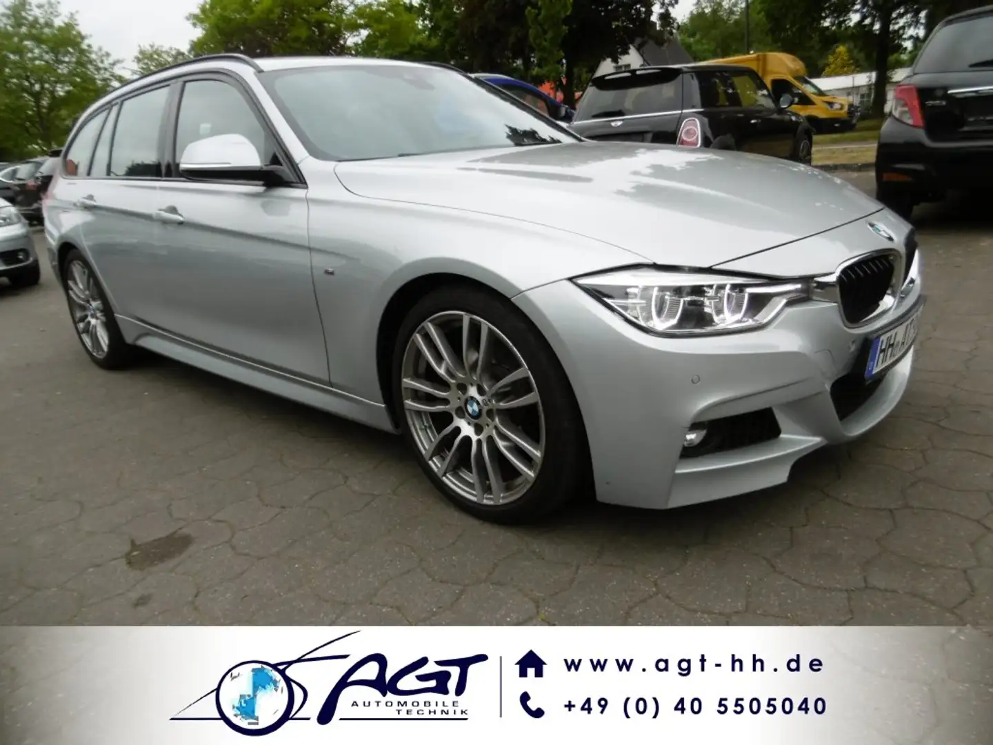 BMW 318 Touring Aut. M-Sportpaket Nav LED Hifi PDC Plateado - 1
