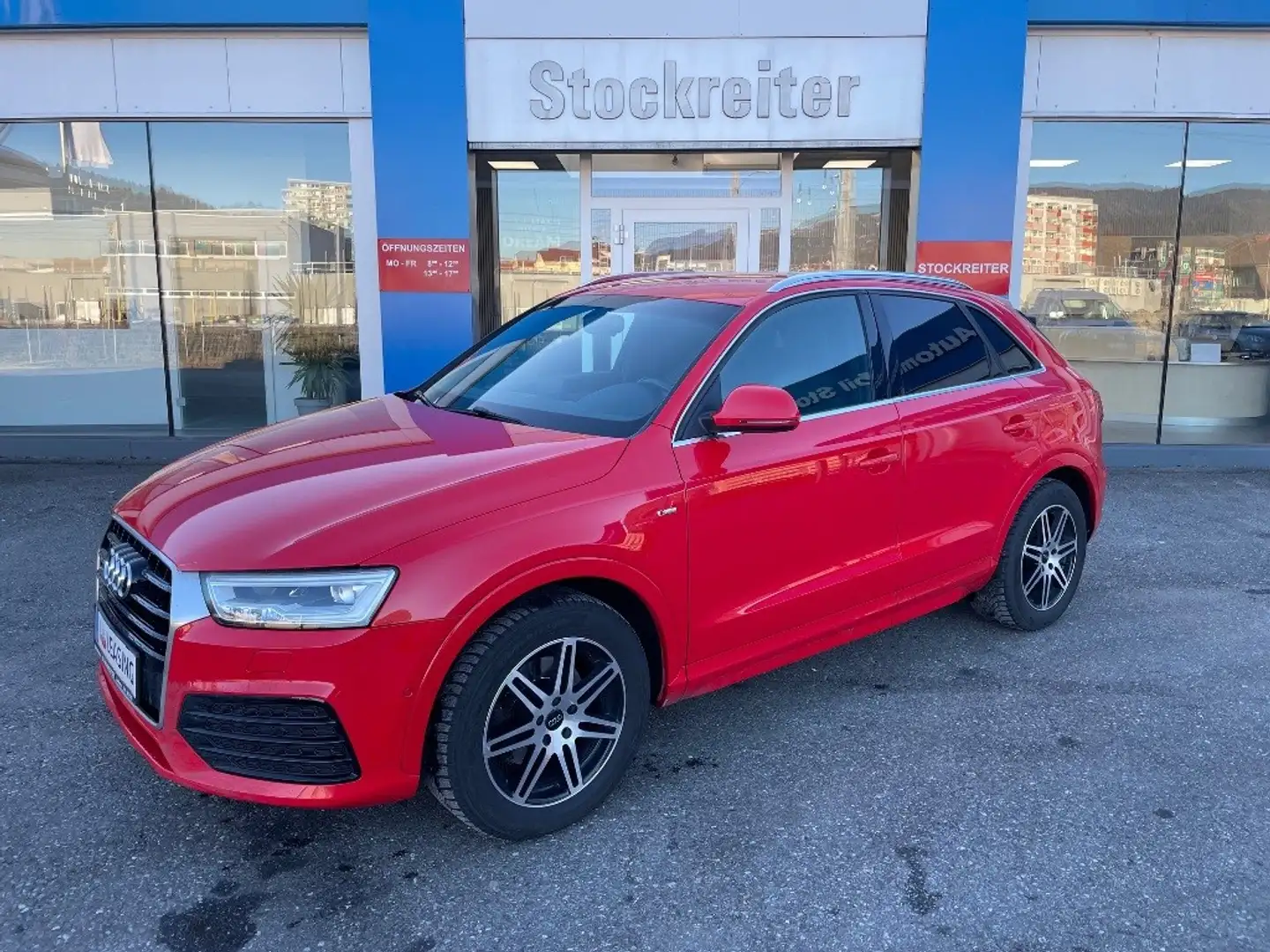 Audi Q3 2,0 TDI Sport quattro S-tronic*S-LINE*LED*NAVI Rot - 1