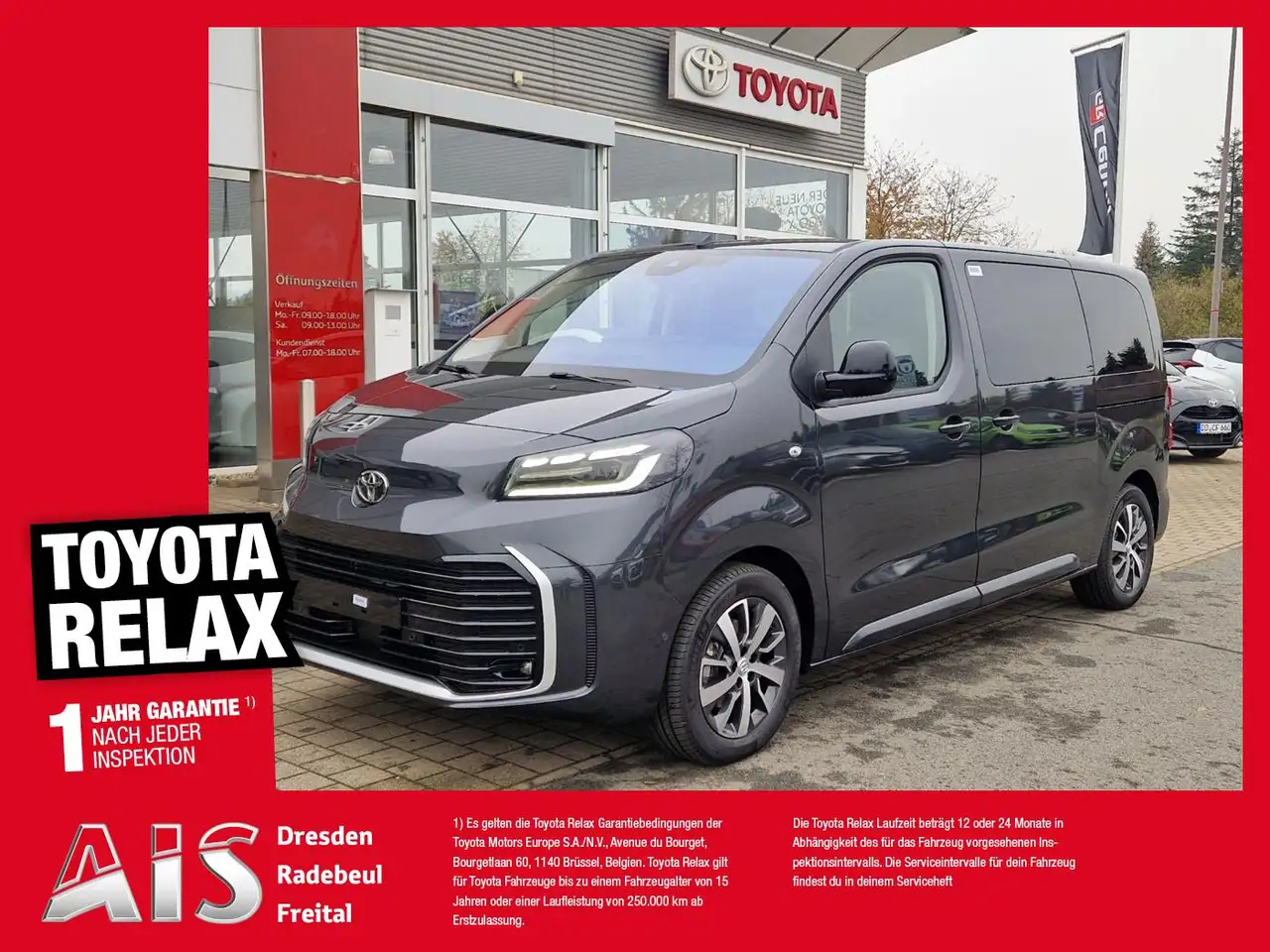 Toyota Proace Verso 2.2 D-4D L1 Teamplayer LED+Navi+SHZ
