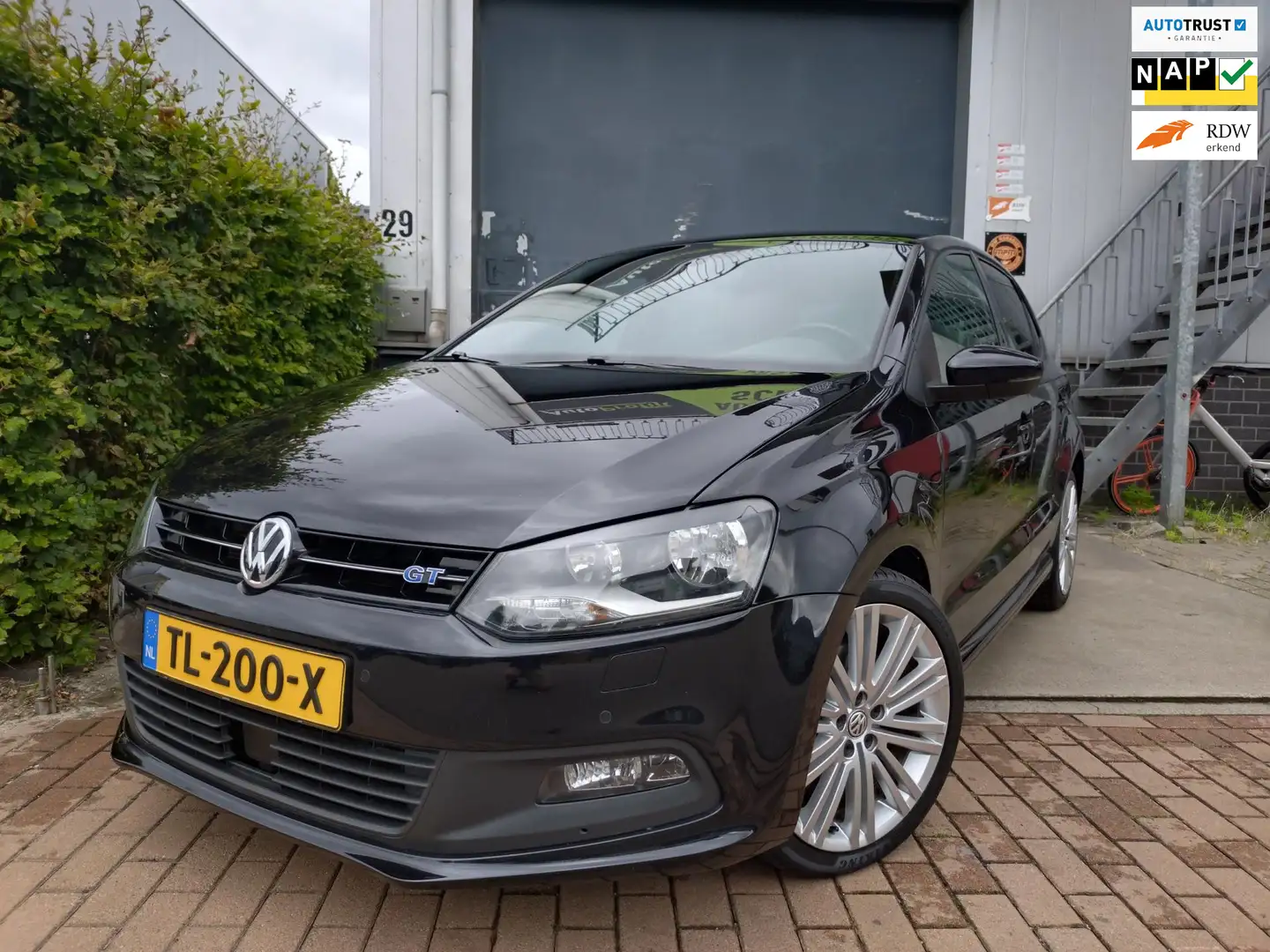 Volkswagen Polo 1.4 TSI BlueGT 150 PK!! Noir - 1
