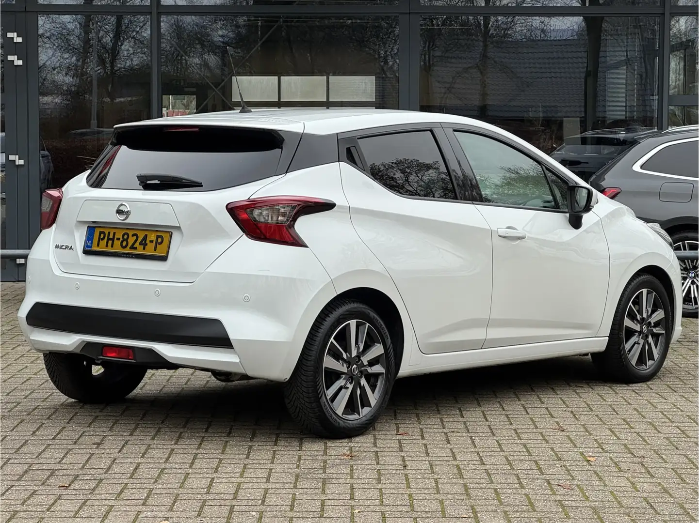 Nissan Micra 0.9 IG-T N-Connecta Clima/Cruise/Navi/LM-Velgen/Ca Blanco - 2