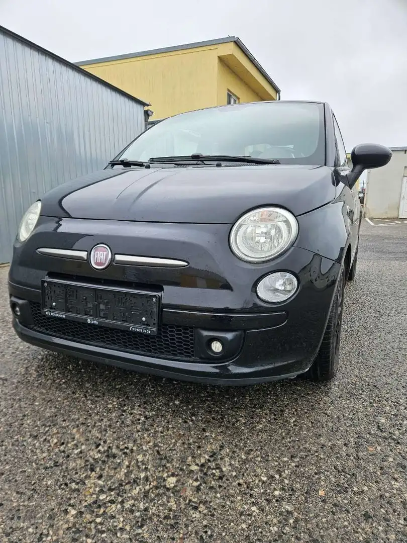 Fiat 500 Schwarz - 2