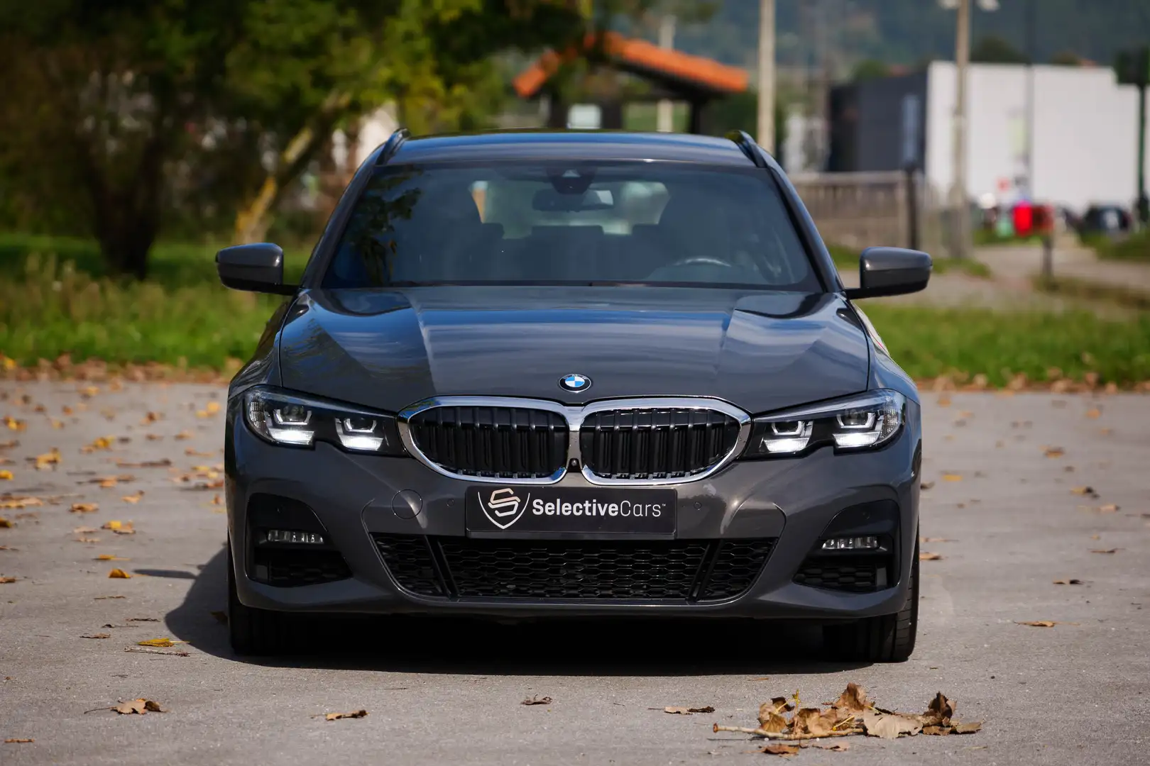 BMW 320 320d Touring Gris - 2