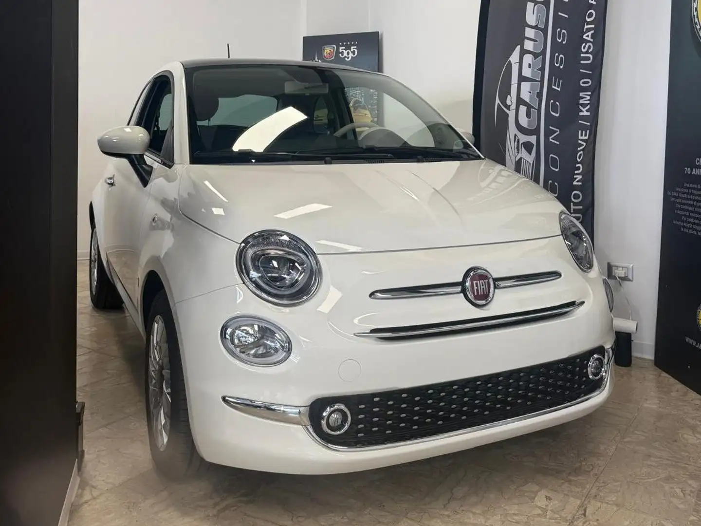 Fiat 500 1.0 hybrid Dolcevita 70cv Bianco - 1