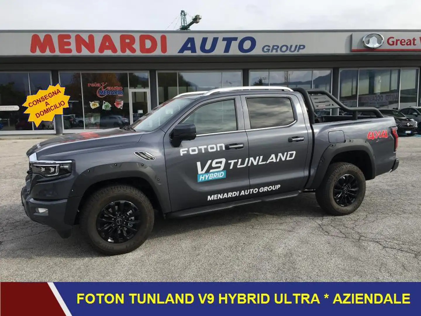 Foton Tunland V9 VGT Turbo DC 48V 8AT Ultra + IVA HYBRID Gris - 1
