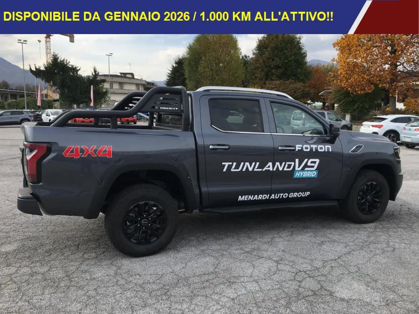 Foton Tunland V9 VGT Turbo DC 48V 8AT Ultra + IVA HYBRID Gris - 2