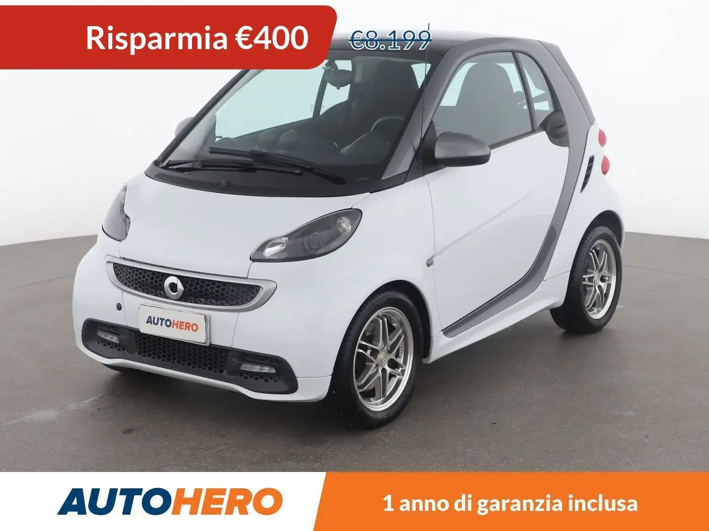 smart forTwo 1.0 passion coupé Bianco - 1