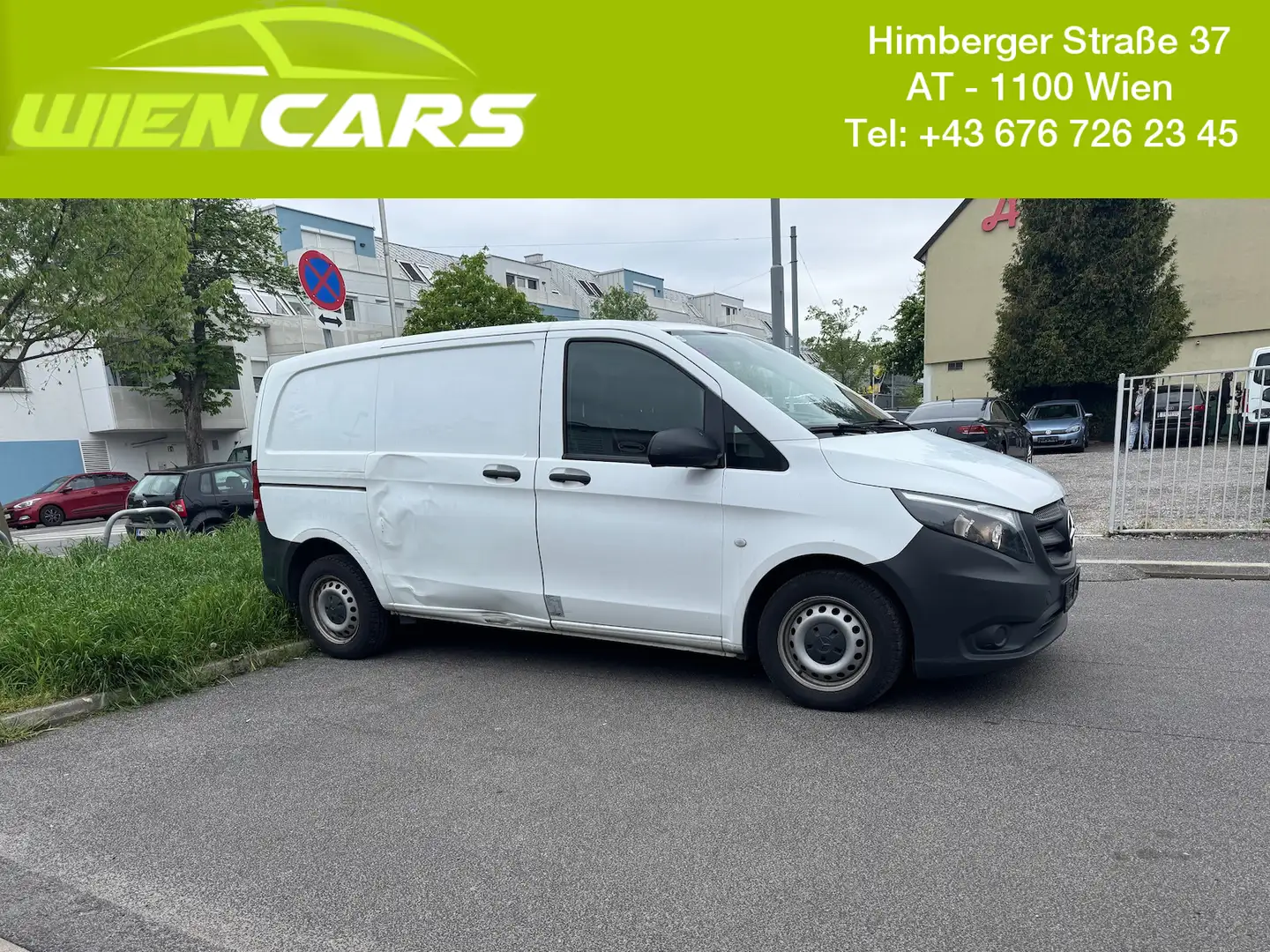 Mercedes-Benz Vito 111 CDI FWD kompakt *Klima* Wit - 1