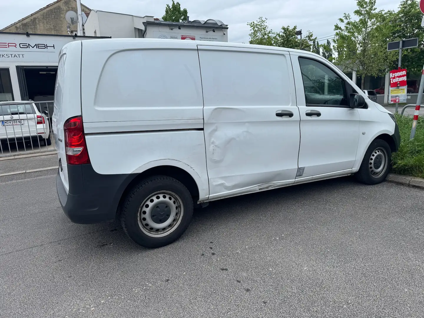 Mercedes-Benz Vito 111 CDI FWD kompakt *Klima* Wit - 2