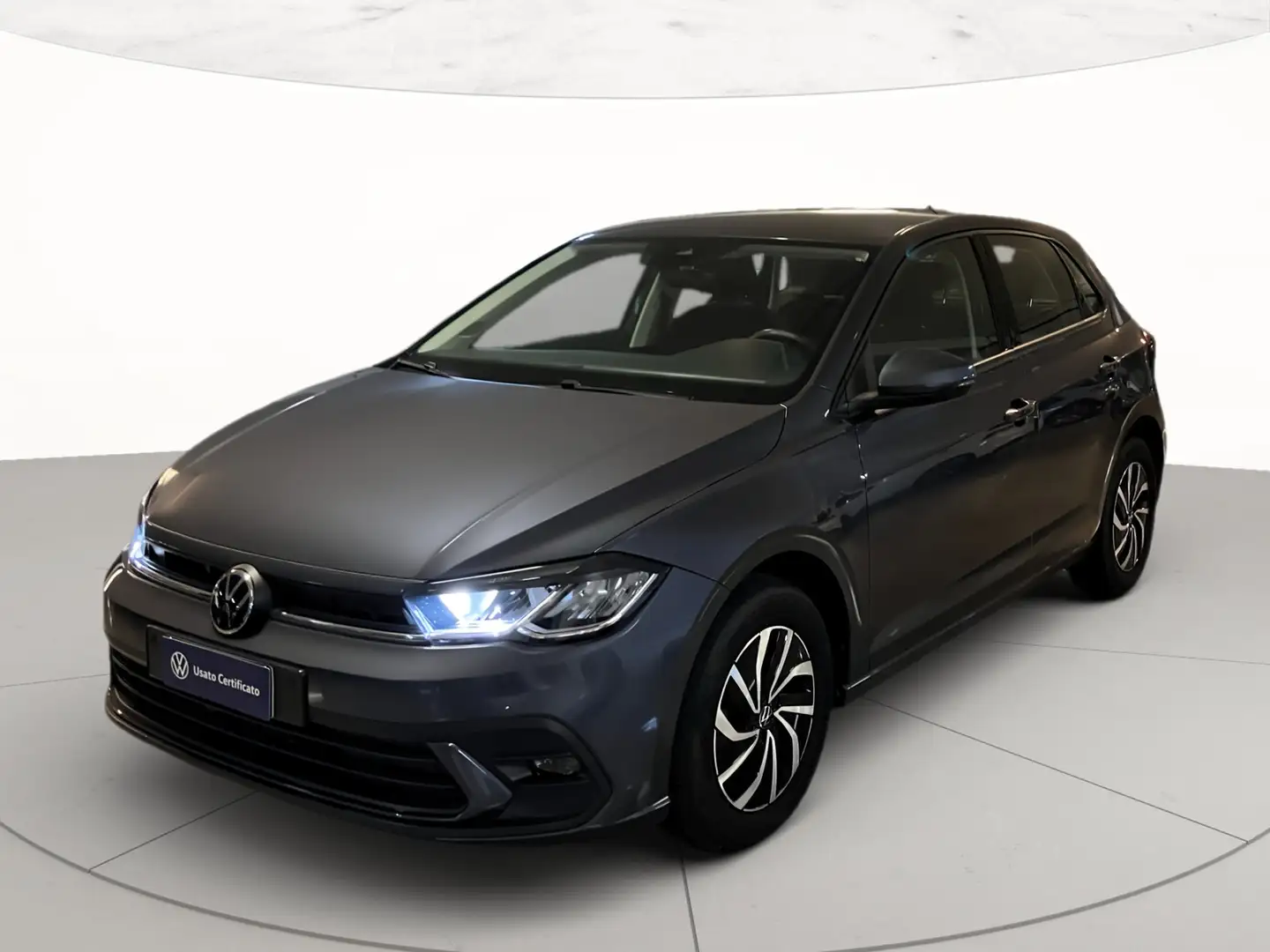 Volkswagen Polo 1.0 tsi life 95cv dsg Gris - 1