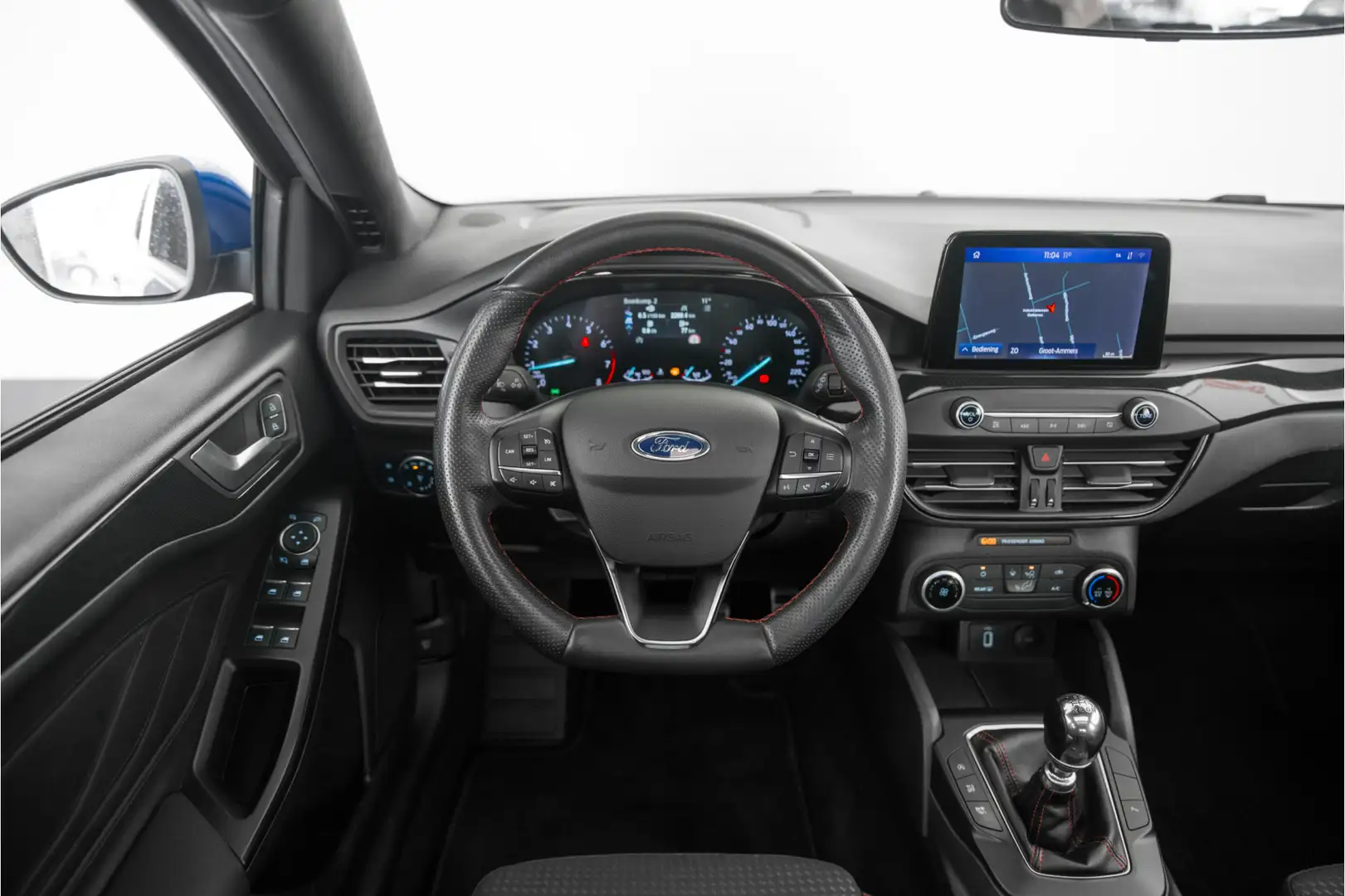 Ford Focus 1.0 EcoBoost ST Line Business 126 pk Panoramadak,1 Blu/Azzurro - 2