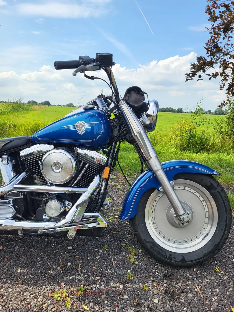 Harley-Davidson Fat Boy Kék - 2