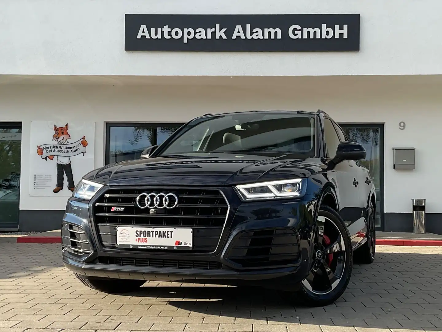 Audi SQ5 3.0 TDI quattro AHK HUD Lane RFK ViCo 360Cam Blau - 1