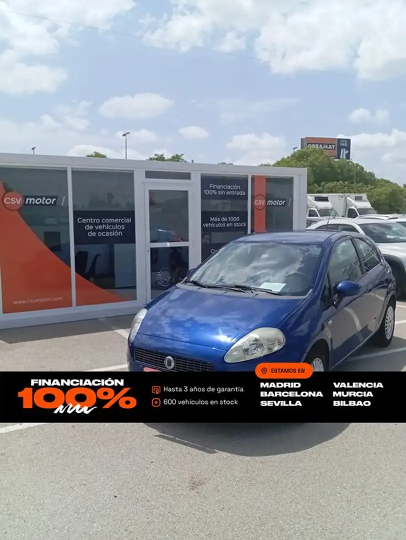Fiat Punto 1.3 Multijet 16V Classic Azul - 1