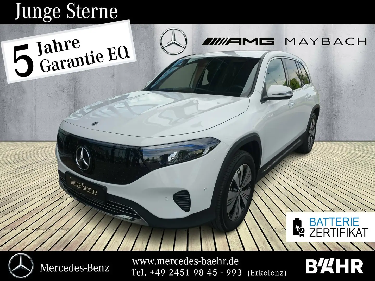 Mercedes-Benz EQB 300 EQB 300 4M Progressive/"Flex-Bonus" - 2.400 Euro Weiß - 1