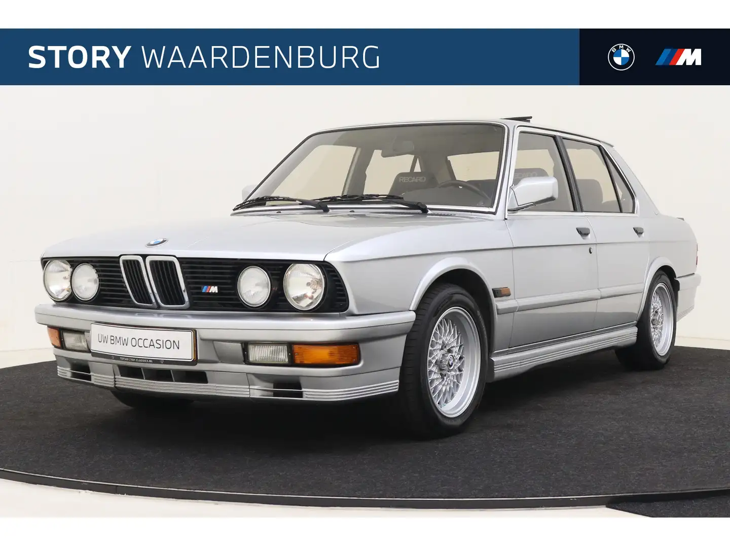 BMW 535 5 Serie 535i / Automaat / Elektrisch schuifdak / A Srebrny - 1