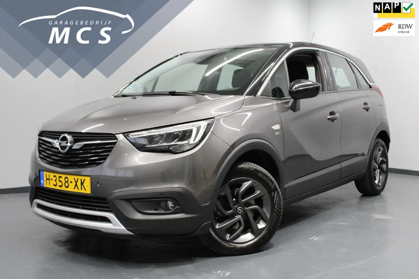 Opel Crossland X 1.2 Turbo Edition 2020 / Carplay / Airco / LM velg Grijs - 1