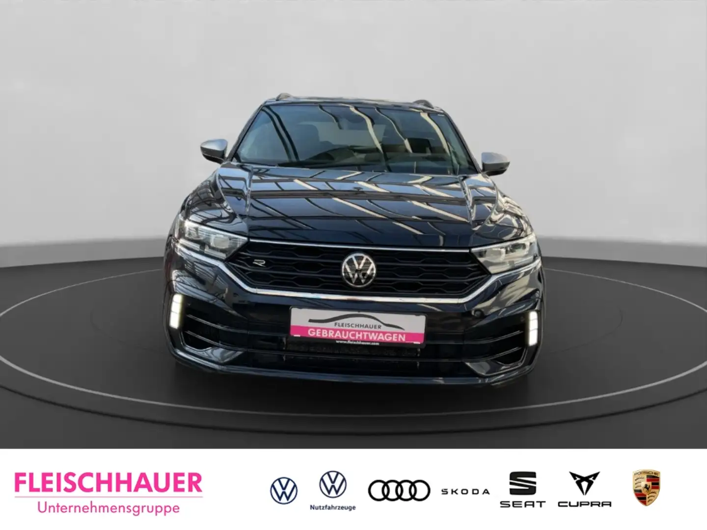 Volkswagen T-Roc 2.0 TSI DSG 4M Akrapovic AD El. Panodach Navi Digi Schwarz - 2