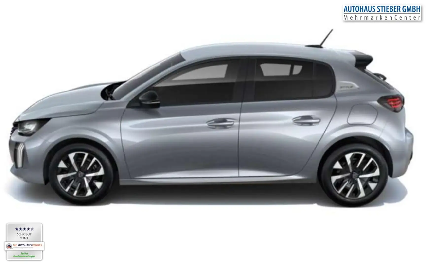Peugeot 208 MHEV 110 DSC6 Active SHZ PDC LED Temp 4JGar 81 ... Grau - 2