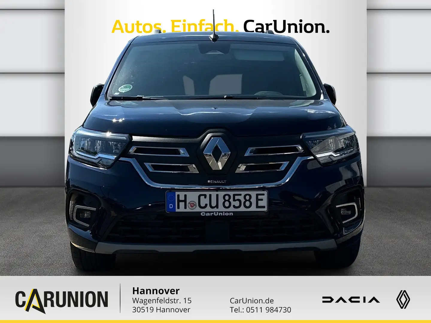 Renault Kangoo E-TECH 100% el. Paket Techno EV45 AC22 Blau - 2