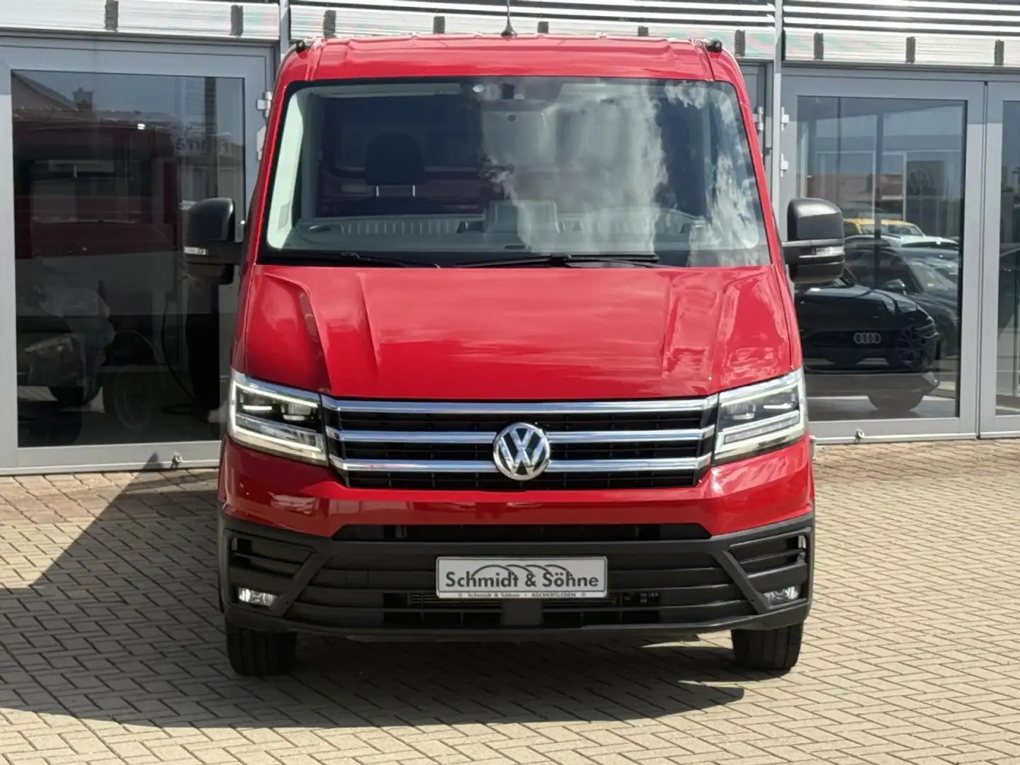 Volkswagen Crafter Pritsche 2.0 TDI RWD DSG LED+NAV+STHZ Rot - 2