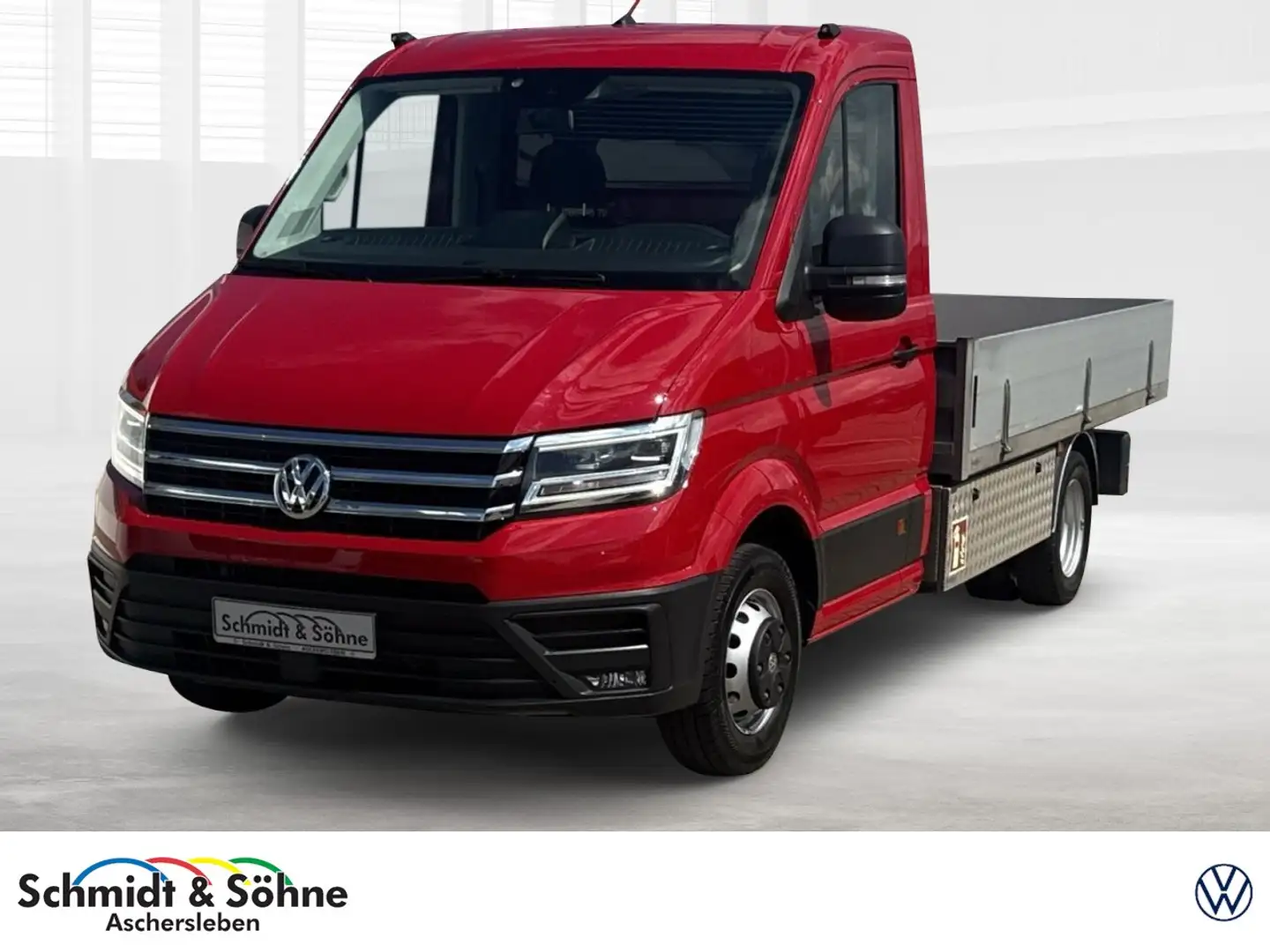Volkswagen Crafter 50 Pritsche 2.0 TDI RWD DSG LED+NAV+STHZ Rot - 1