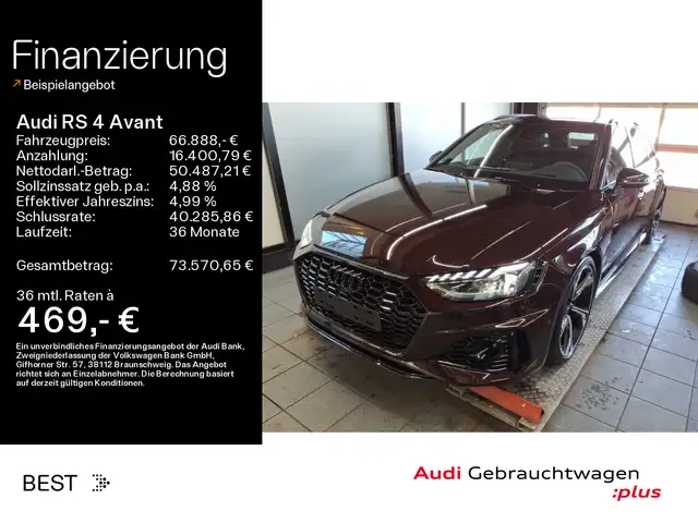 Audi RS4 Essentials*HUD*B&O*Matrix*ACC*Leder