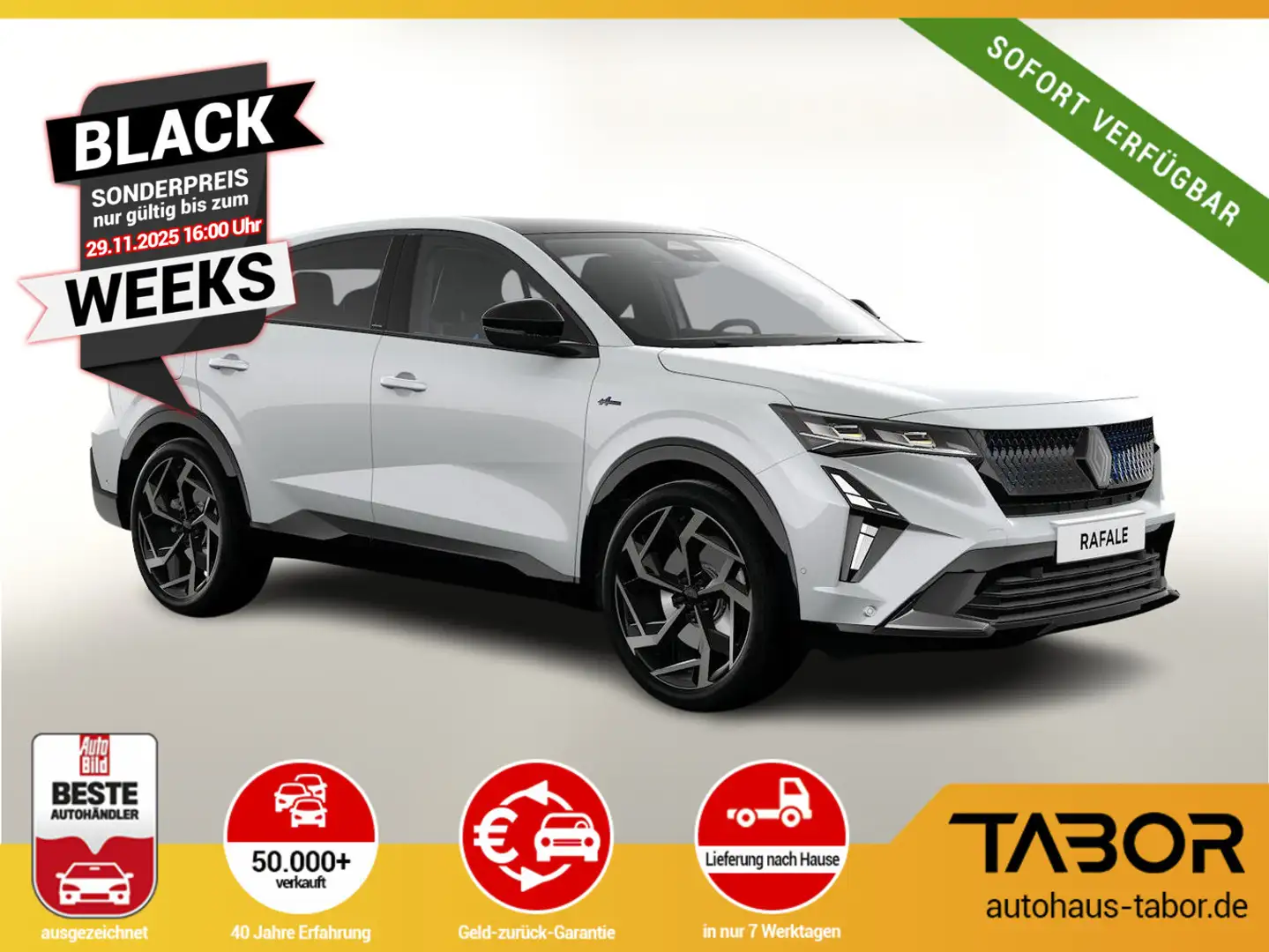 Renault Rafale PHEV 300 Atelier Alpine Pano H/K HUD Nav Blanc - 1