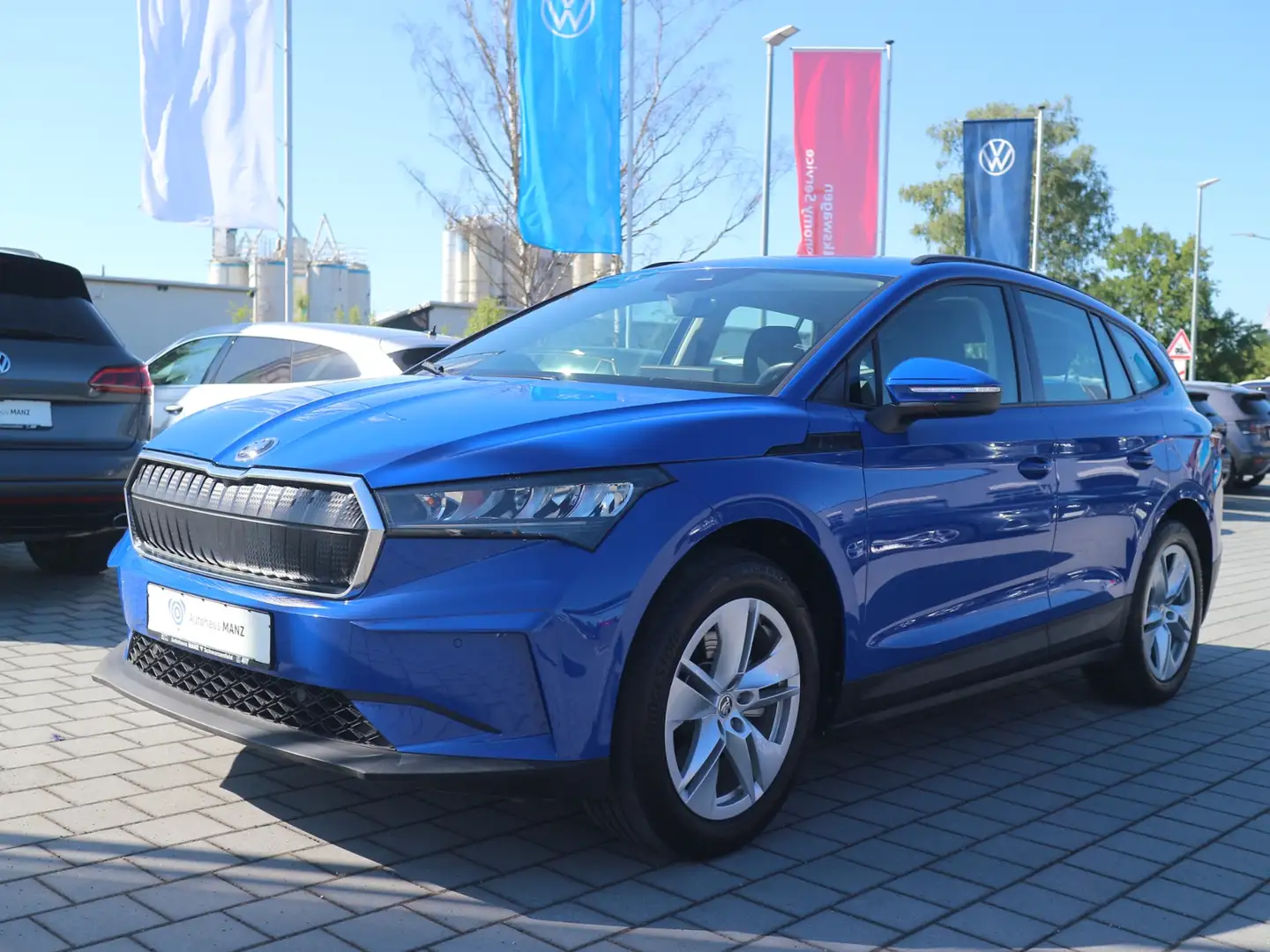 Skoda Enyaq iV 60 Loft KLIMA LED NAVI ALU Blau - 2