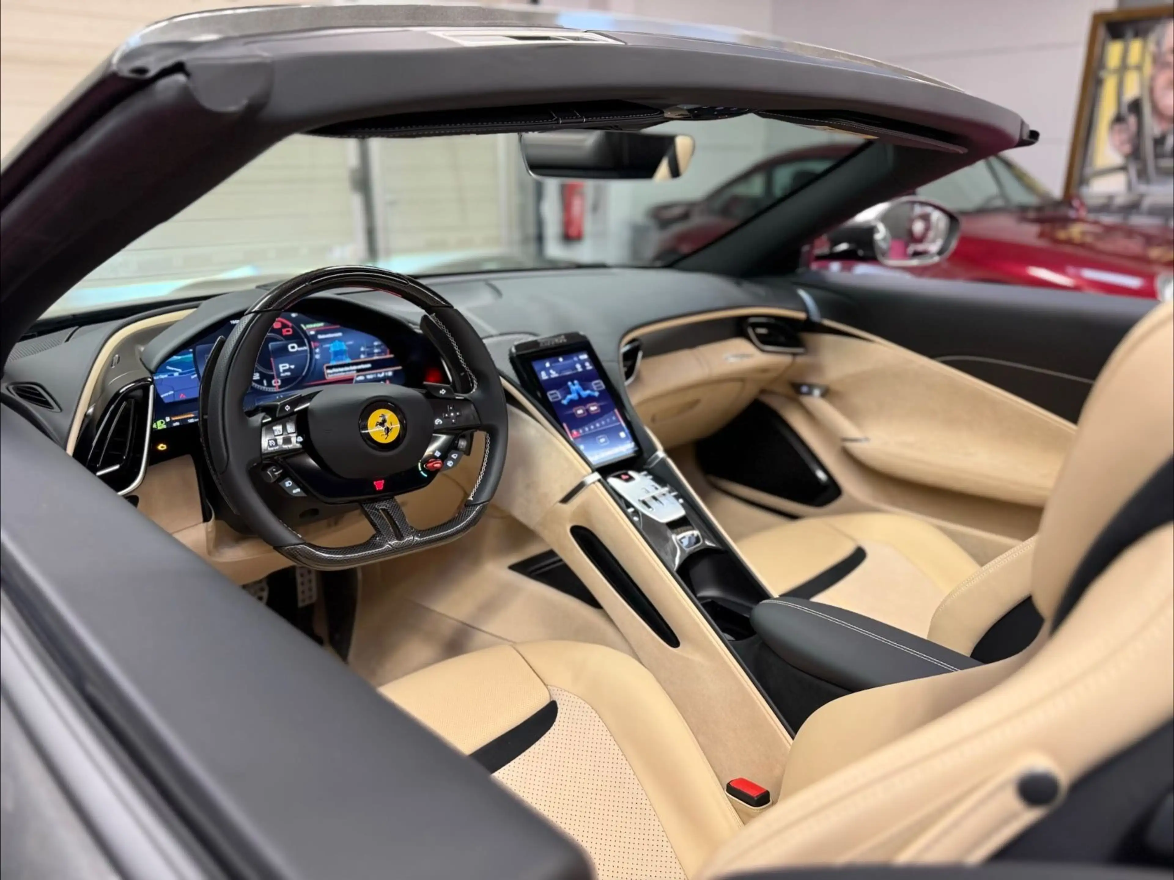 Ferrari Roma Spider, Magnet., Carbon,Belüft,. Hist. Lack — photo 13