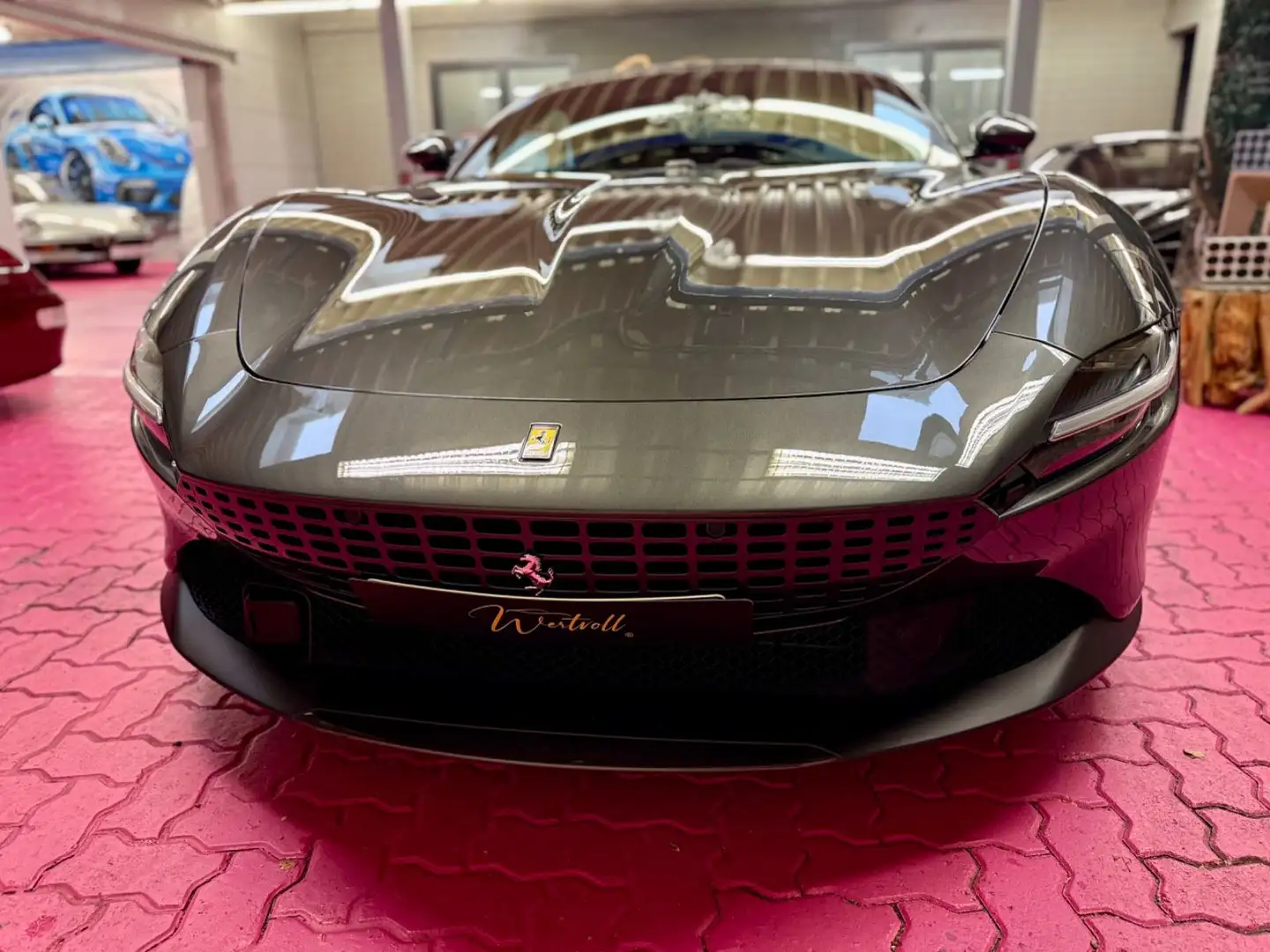 Ferrari Roma Spider, Magnet., Carbon,Belüft,. Hist. Lack Серый - 2