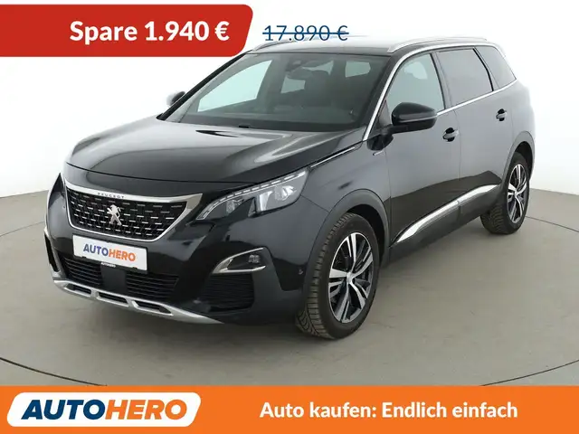 2017 Peugeot 5008 in Black for sale