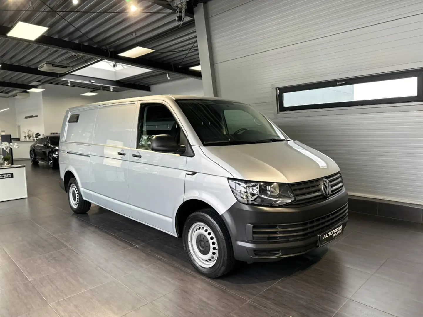 Volkswagen T6 Transporter 2.0 TDI Kasten Lang|Klima|AHK|Cam Argent - 1