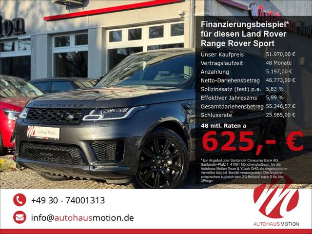 Imagine Land Rover Range Rover Sport HSE Dynamic Stealth Luft MATRIX Pano Navi Kamera