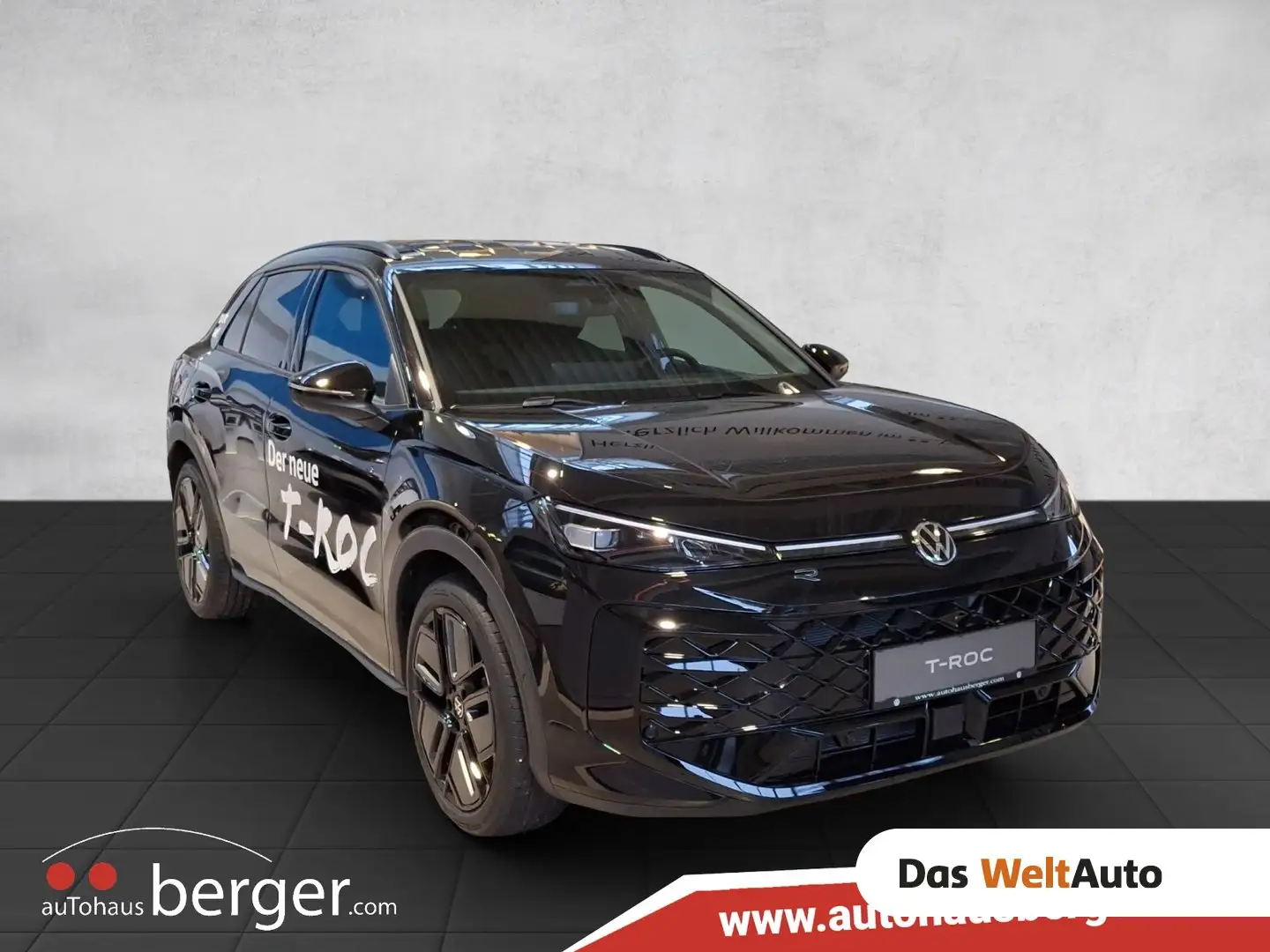 Volkswagen T-Roc R-Line eTSI DSG Schwarz - 1
