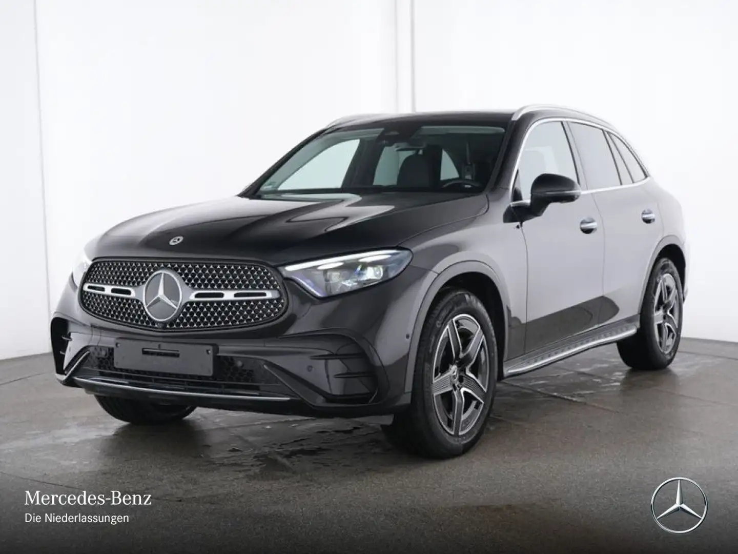 Mercedes-Benz GLC 450 d 4M AMG+PANO+360+AHK+STHZG+TOTW+KEYLESS Schwarz - 2