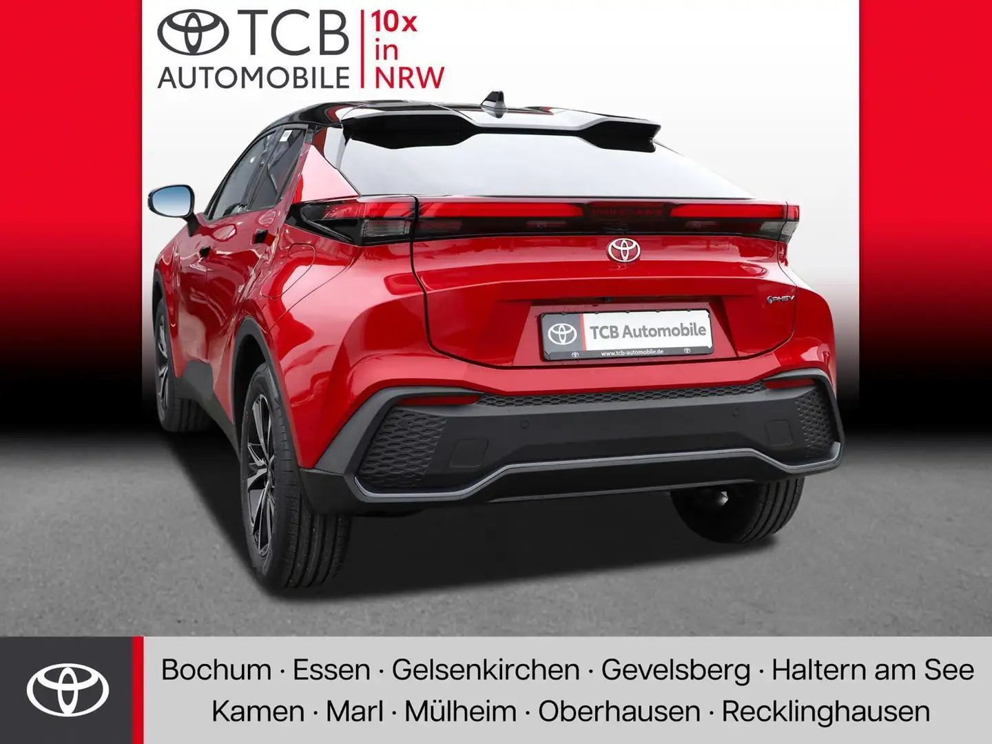 Toyota C-HR 2.0 Plug In Hybrid Teamplayer SHZ KLIMA BT Technik-P. Rot - 2