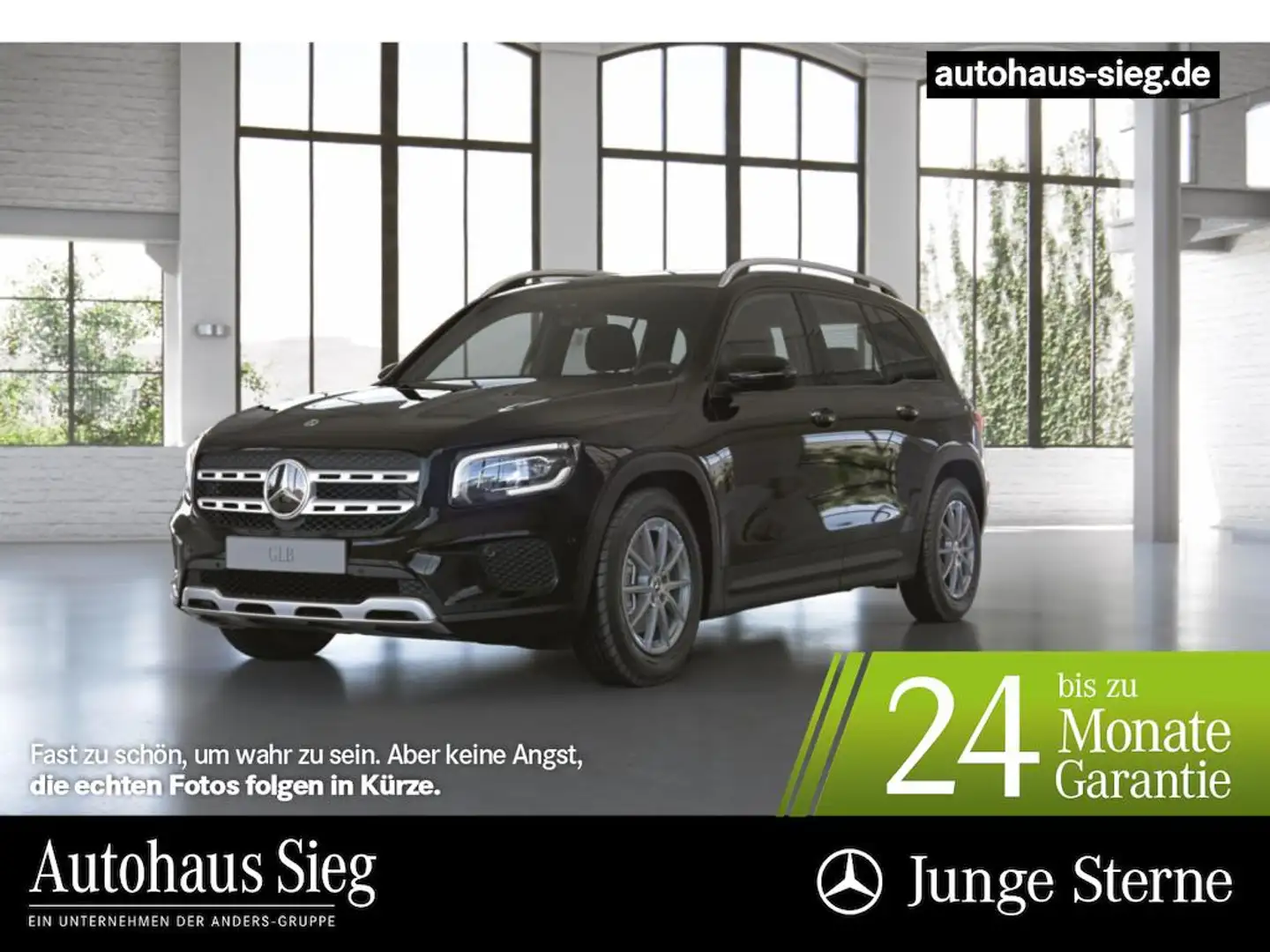 Mercedes-Benz GLB 200 d 4M MBUX+SHZ+LED+PDC+Kam+AHK+Apple+Temp Schwarz - 1