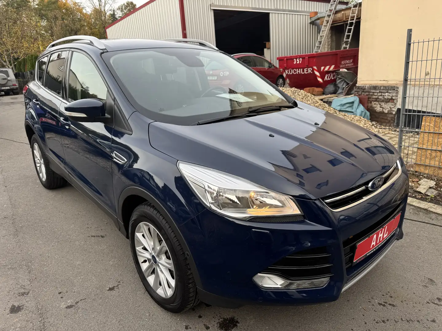 Ford Kuga Titanium/Scheckheft/Temp/SHZ/Klima/PDC/Alu/USB/AHK Blau - 2