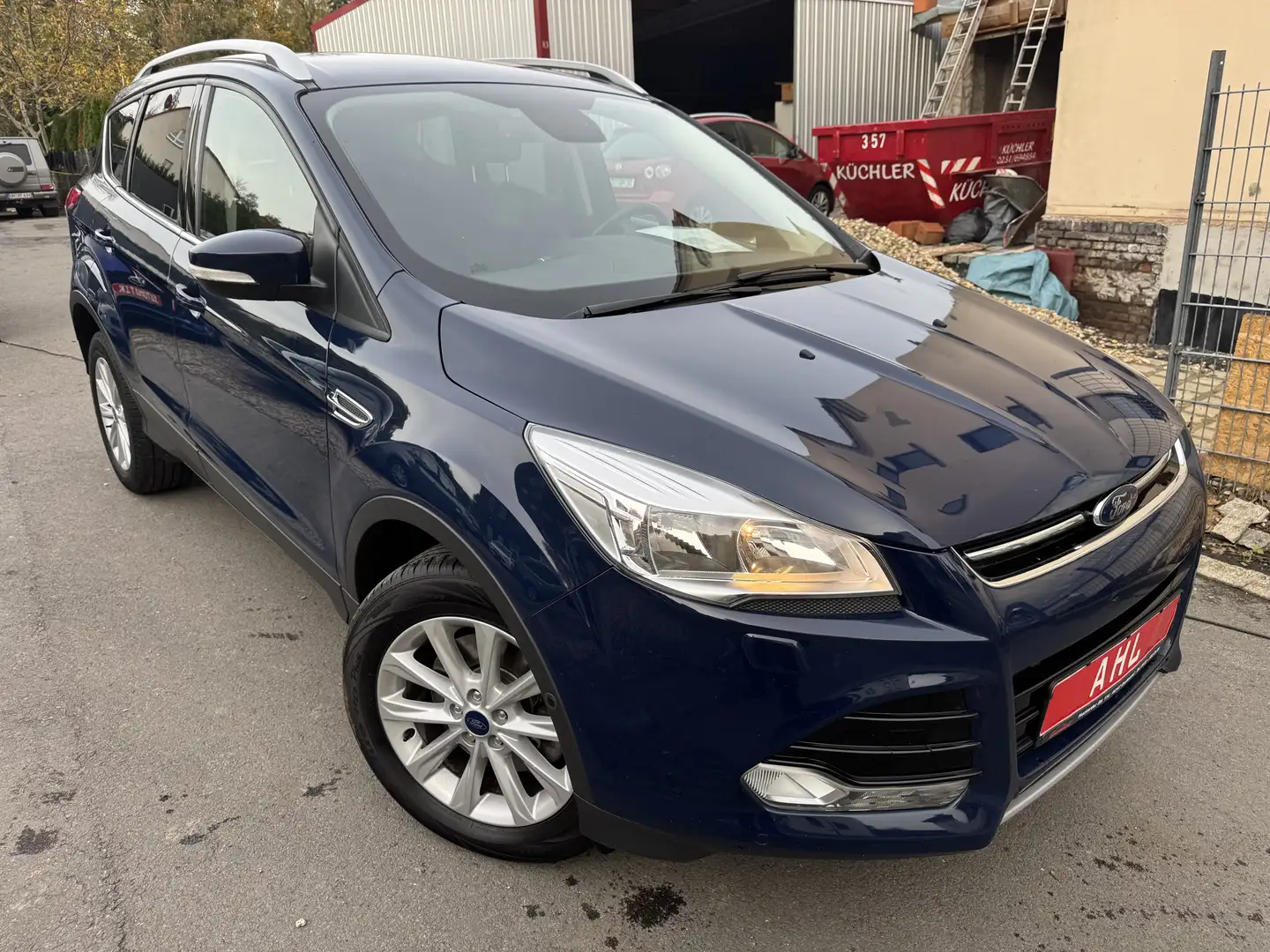 Ford Kuga Titanium/Scheckheft/Temp/SHZ/Klima/PDC/Alu/USB/AHK Blau - 1