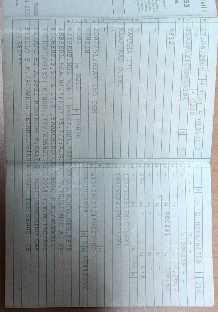 Yamaha MT-01 Burdeos - 2