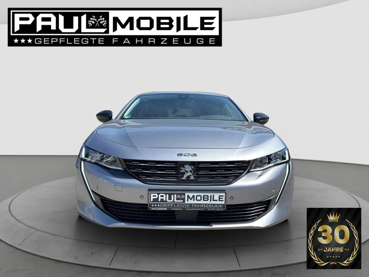Peugeot 508 Hybrid 225 e-EAT8 Allure Pack Navi ACC LED R-Cam Gris - 2
