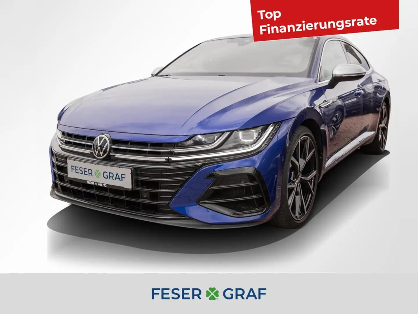 Volkswagen Arteon R 4M DSG HUD/Frontschhz/Pano/20"/AreaView Bleu - 1