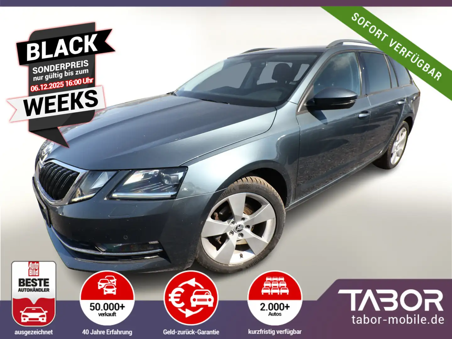 Skoda Octavia 1.6 TDI 116 Style LED Nav LM17Z SmLink Grau - 1