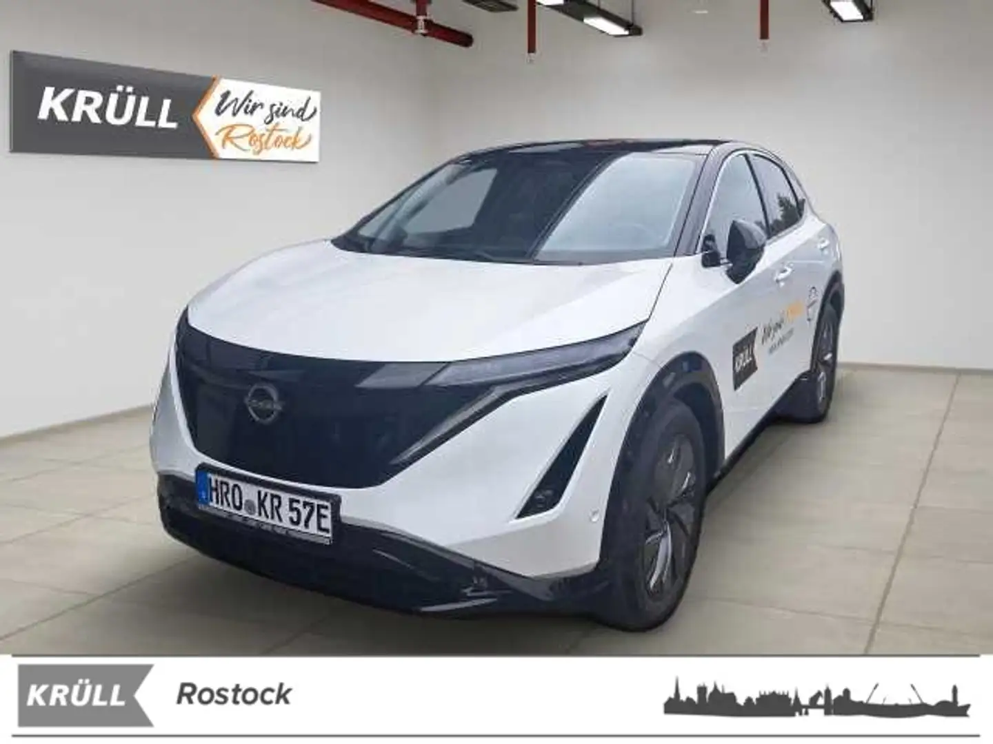 Nissan Ariya h Evolve Pack inkl. WKR + Weiß - 1