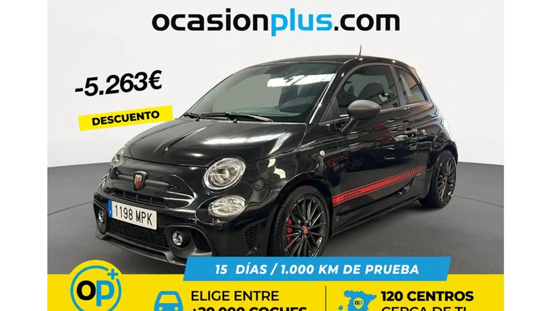 Abarth 595 1.4T JET COMPETIZIONE SECUENCIAL 180 Noir - 1